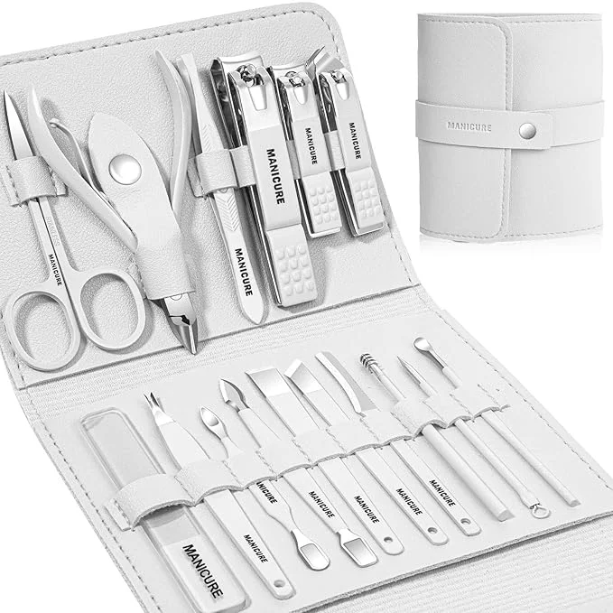 Practical Manicure Set Professional Nail Clippers Pedicure Kit Optimized