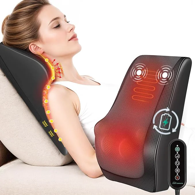 Minimalist Snailax Cordless Shiatsu Neck Massager Fine Crafted