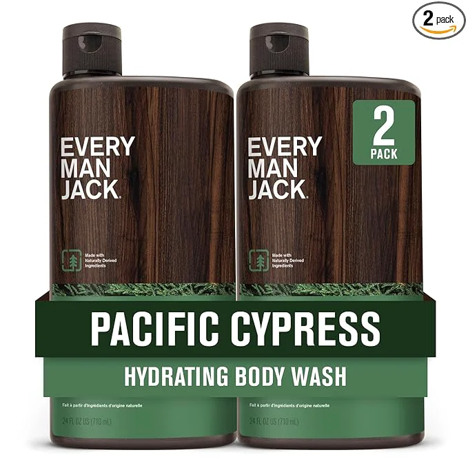 Artisan Every Man Jack Nourishing Pacific Cypress Mens Body Wash Modern