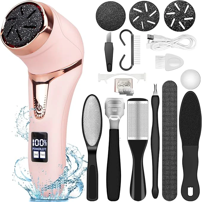 Easy-to-Use Electric Callus Remover for Feet Rechargeable Foot Callus Remover Pedicure Casual