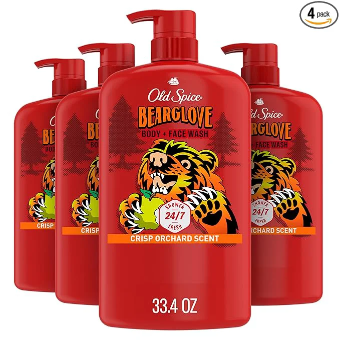 Next-Generation Old Spice Cleansing Body Wash for Men 3X Defense 24 7 Shower Fresh Authentic