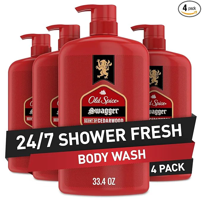 Expertly Made Old Spice Body Wash for Men Refreshing 3X Defense 24 7 Shower Fresh Quality