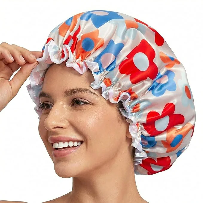 Fine Aquior Large Shower Cap Shower Cap Sustainable