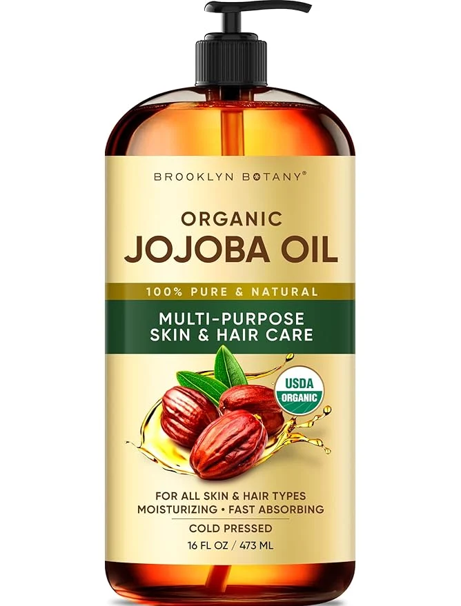 Environmentally Friendly Brooklyn Botany Cold-Pressed Organic Jojoba Oil Soft
