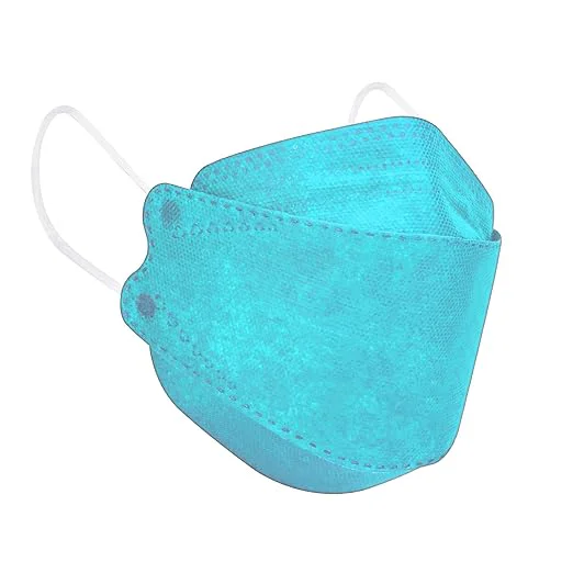 Smart Borje KN95 Face Masks for Adults 50 Pack 5-Ply Blue Disposable Face Mask Easy-to-Use