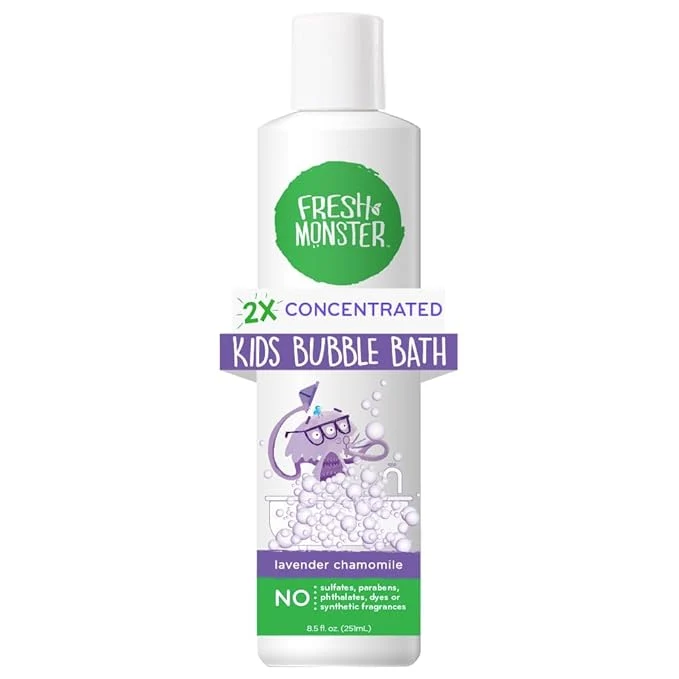 Optimized Fresh Monster Kids Foaming Bubble Bath Hypoallergenic Natural