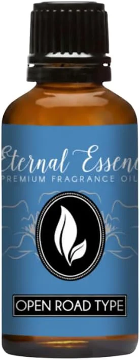 Long-Lasting Eternal Essence Oils Open Road 30ml Fragrance Oil – Lemon Peel Clary Sage Stylish