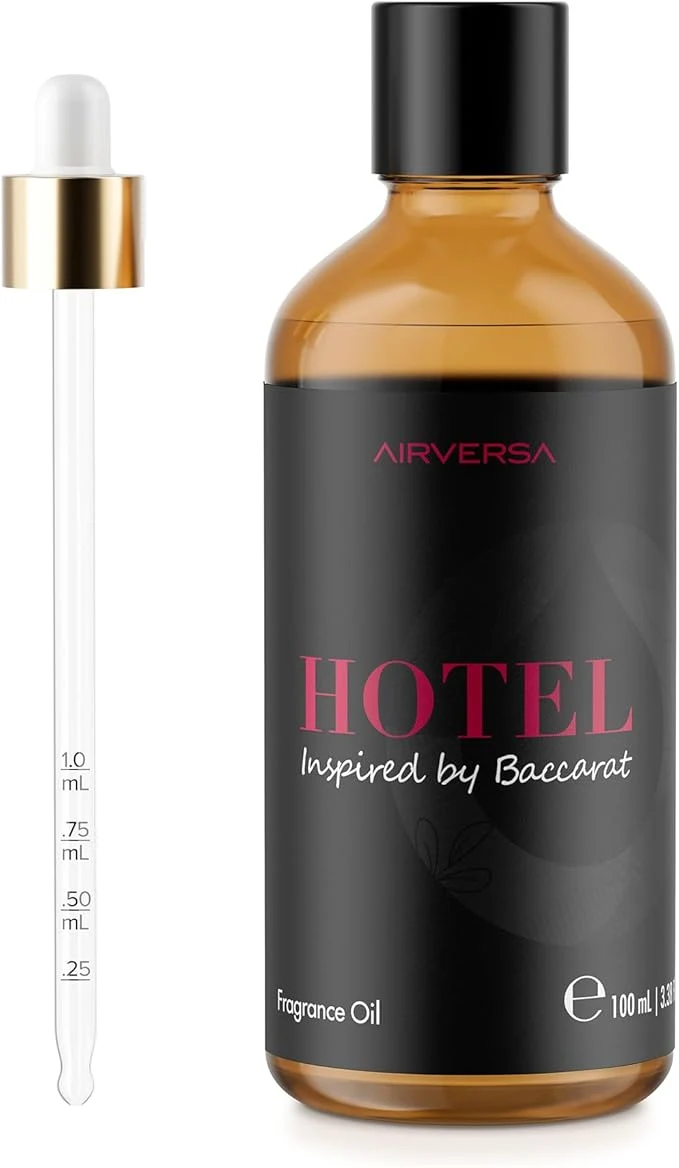 User-Friendly Airversa Diffuser Oil Fragrance Oil Inspired by Baccarat 3.38 Fl Oz 100 mL Authentic