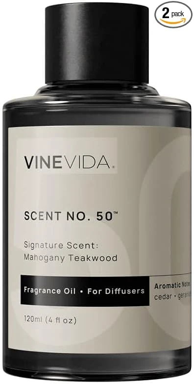 Expertly Made VINEVIDA Mahogany Teakwood Fragrance Oil Trendy