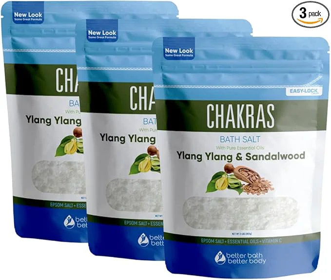 Outstanding Chakras Bath Salt USP Epsom Salt Specialty