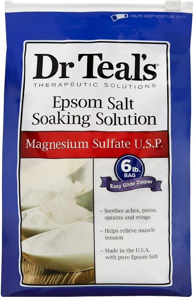 Advanced Dr. Teal’s Epsom Salt 6 Pounds Detailed