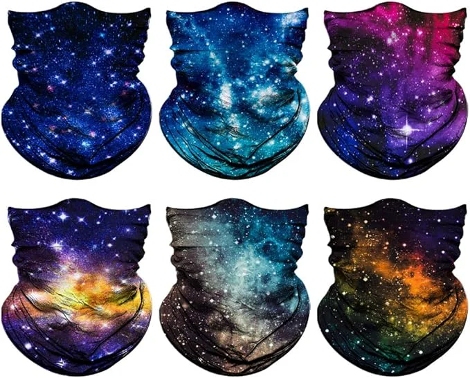 World-Class Venswell Neck Gaiter Face Mask Men Women Seamless Bandana Rave Face Cover Reusable