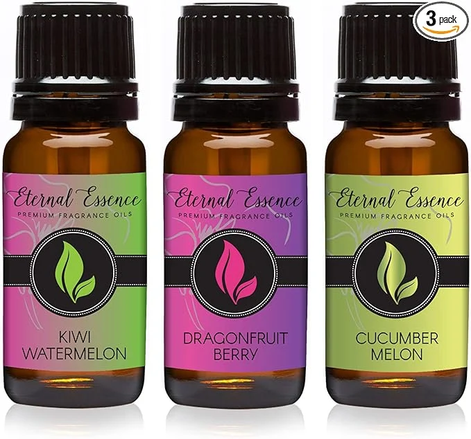 Fine Crafted Trio – Dragonfruit Berry Kiwi Watermelon Cucumber Melon – Premium Fragrance Environmentally Friendly