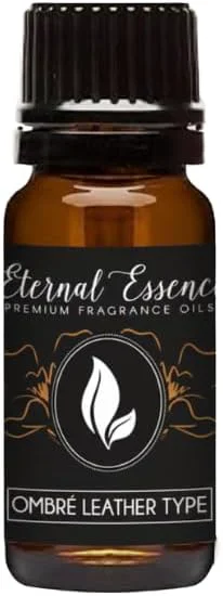 Comfortable Eternal Essence Oils Leather Ombré 10ml Fragrance Oil – Black Leather Amber Long-Lasting