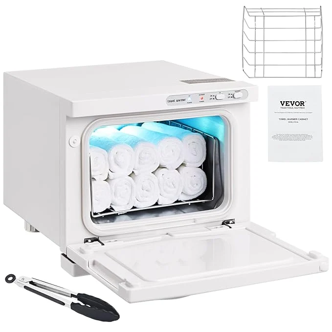 Convenient VEVOR Hot Towel Warmer 8L Small Towel Warmer Cabinet Green