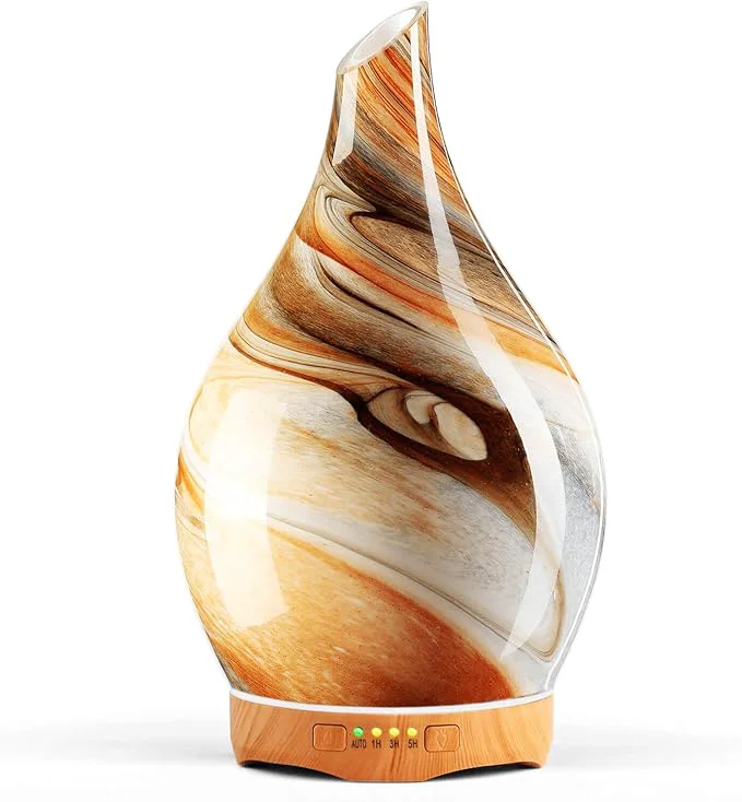 Prestigious Porseme 280ml Glass Essential Oil Diffuser Aromatherapy Ultrasonic Cool Mist Quality