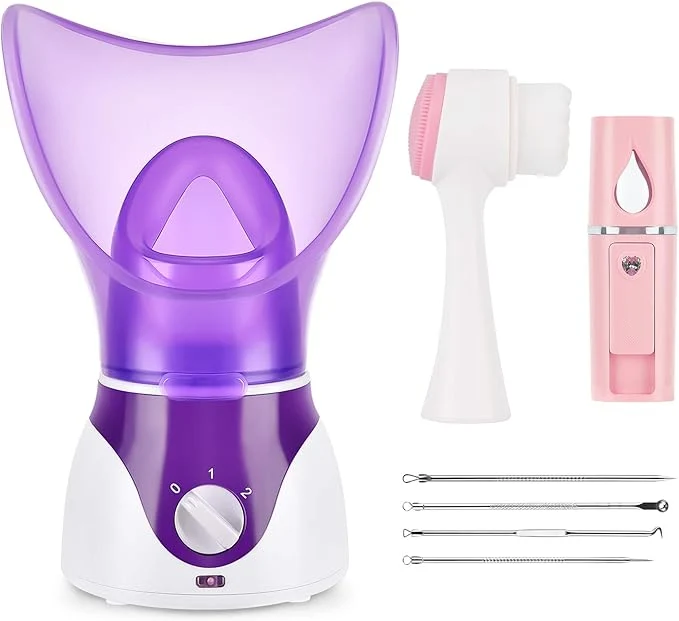 Pure Facial Steamer for Face Nano Facial Mister Sprayer Set Face Steamer for Facial Advanced