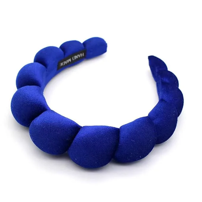 Traditional Fashion Headbands for Women Padded Fabric Hair Bands Wide Velvet Non Slip Trusted