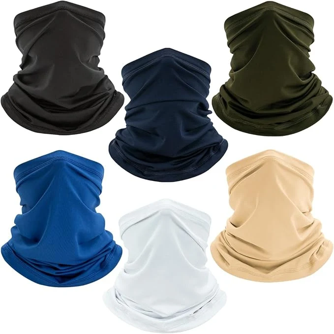 Convenient Neck Gaiter Face Mask Scarf Gator Breathable Balaclava Cooling Cover Masks Enhanced