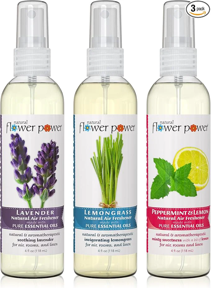 Next-Generation Natural Flower Power Air Freshener Spray Sophisticated