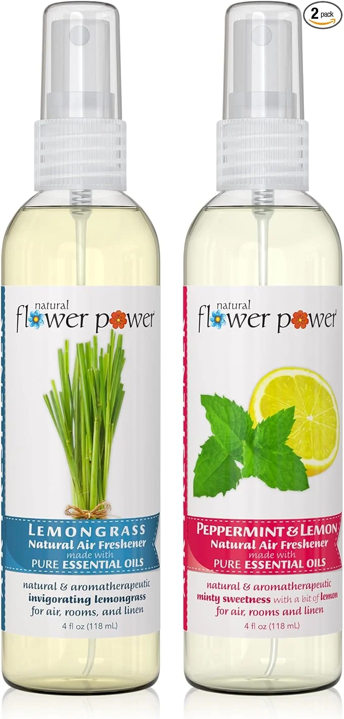 Traditional Natural Flower Power Air Freshener Spray Elegant