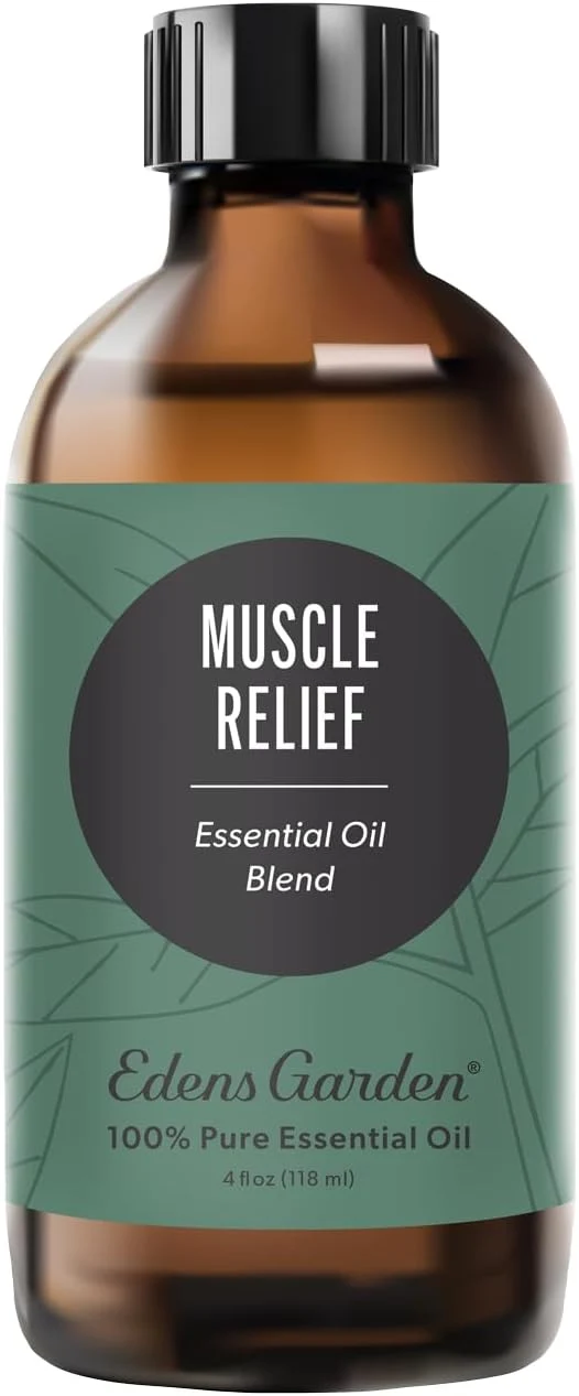 Sophisticated Edens Garden Muscle Relief Essential Oil Blend Pure Natural Recipe Traditional