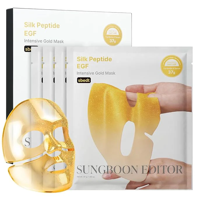 Effective SUNGBOON EDITOR Silk Peptide EGF Intensive Gold Overnight Mask Hydrating Mask World-Class