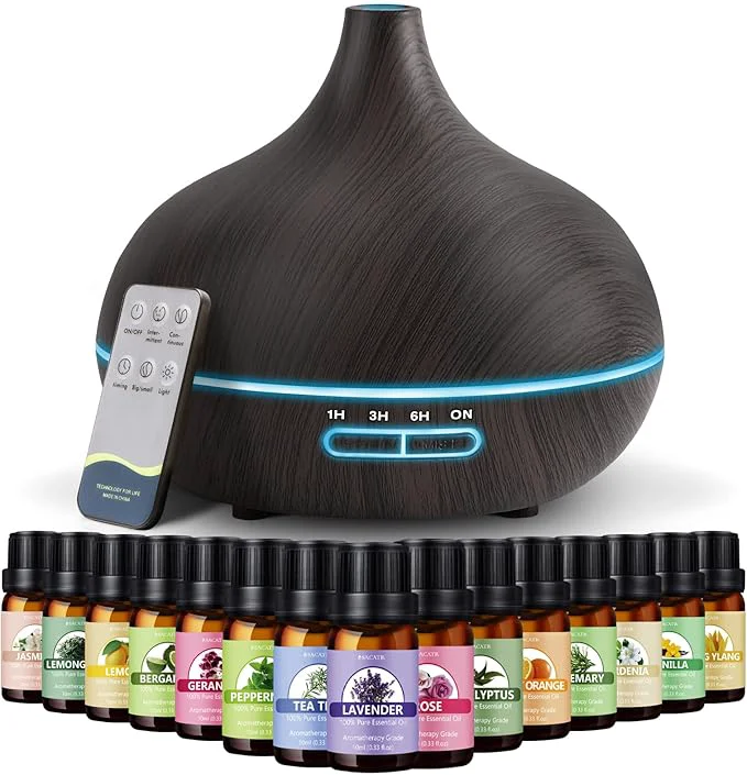 Versatile SACATR 550ml Aromatherapy Diffuser Pure