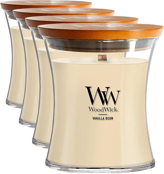 Optimized WoodWick Vanilla Bean Holiday Candle Gifts Authentic