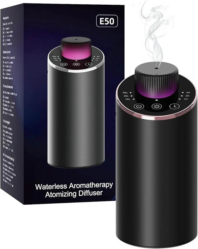 Modern Waterless Essential Oil Diffuser Aromatherapy Scent Diffusers Relaxed