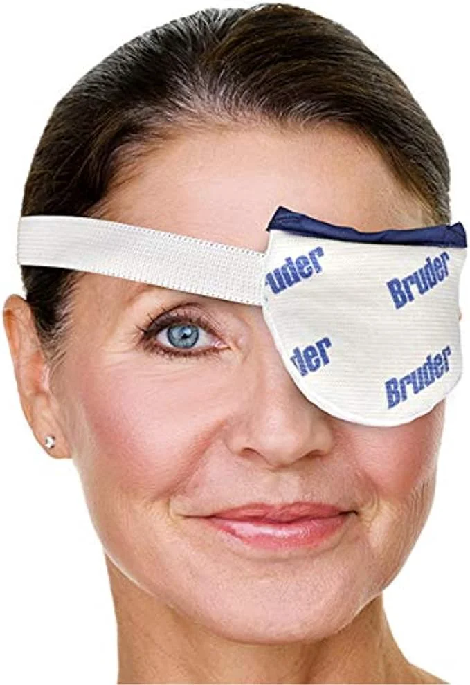 Selected Bruder Moist Heat Eye Compress Single Eye Microwave Activated Fast Acting High-Grade