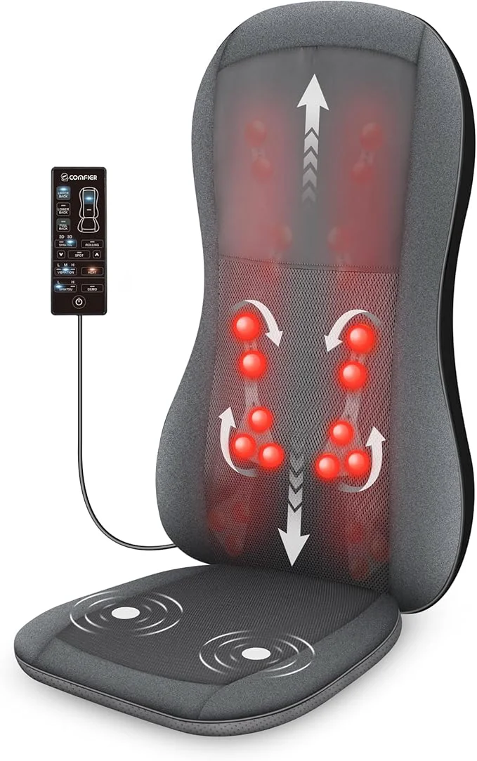 Organic COMFIER Shiatsu Full Back Massager Massage Chair Pad Superior