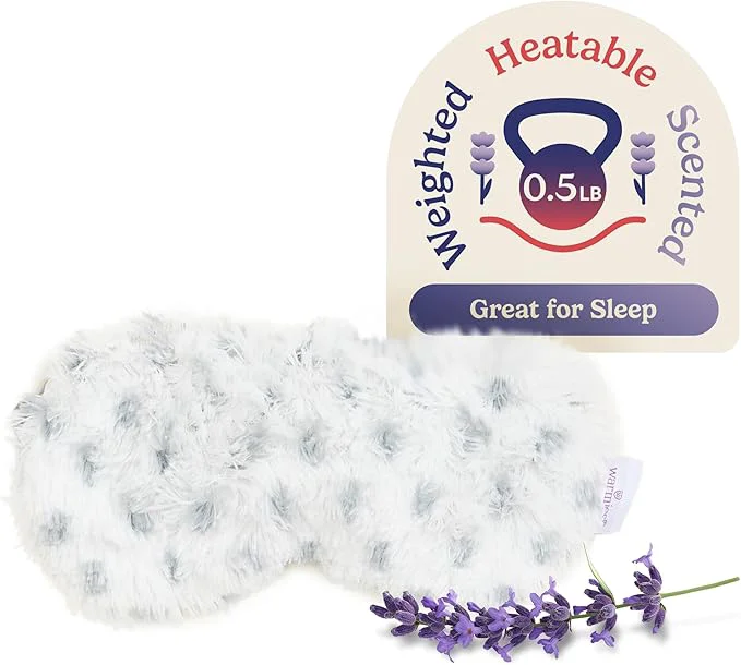 Crafted warmies Microwavable Eye Mask for Warmth Comfort Environmentally Friendly