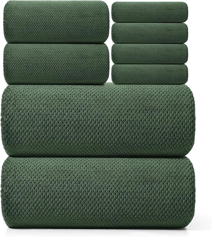 Healthy REDKISS Premium Towel Set of 8 Proven
