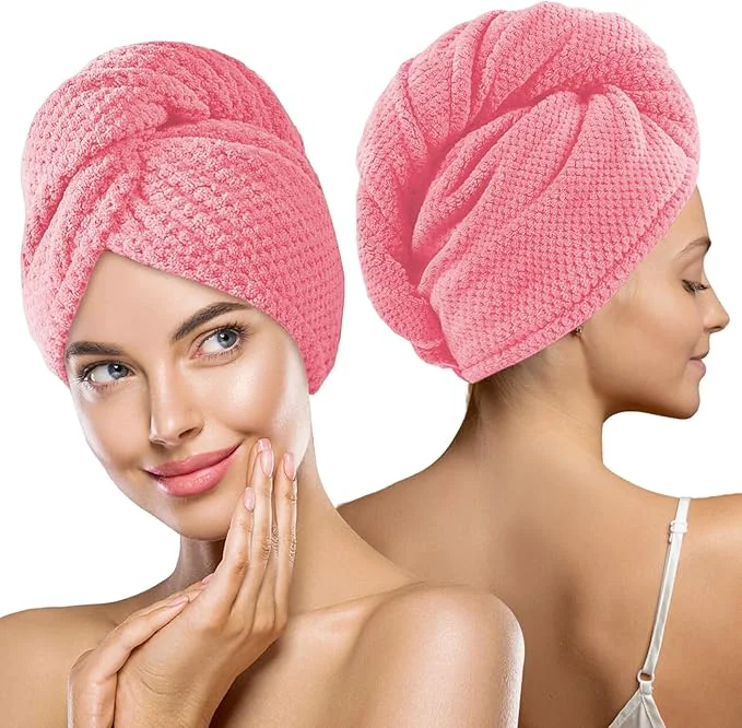 Contemporary MaopaoBeauty 2 Pack Microfiber Hair Towel Wrap Exclusive