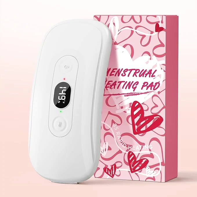 Next-Generation Portable Heating Pad Period Cramps 2 Timer 6 Heat Levels 6 Vibration Modes Original Design