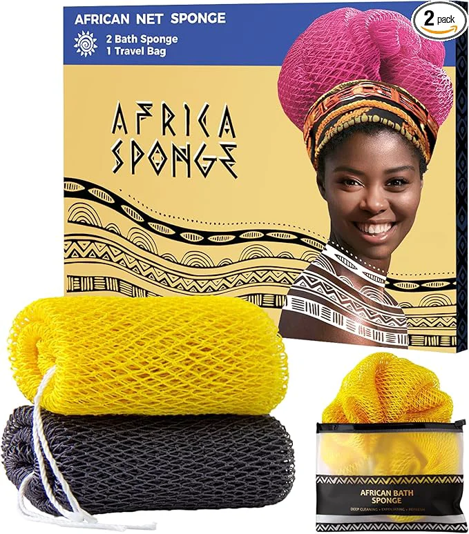 Traditional African Net Sponge Easy-to-Use