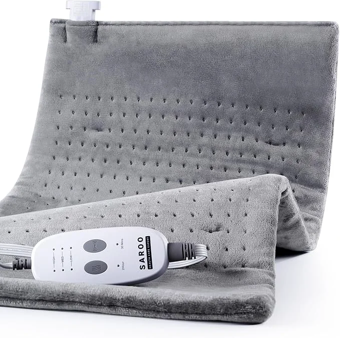 World-Class Weighted Massaging Heating Pad Heating Pads Safe