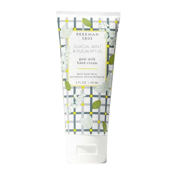 Breathable Beekman 1802 Goat Milk Hand Cream – Glacial Mint Eucalyptus – Scented – 2 oz Solid