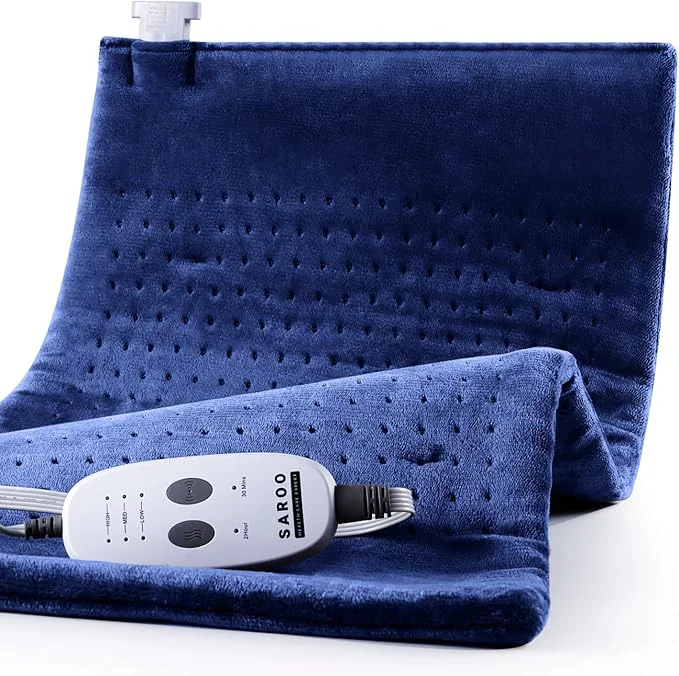 Relaxed Back Heating Pad for Neck and Shoulders Weighted Massaging Heated Pad Authentic