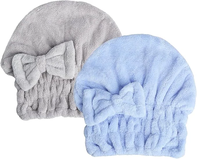 Organic HOPESHINE Microfiber Hair Towel Cap Advanced