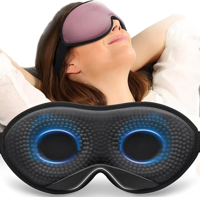 Exclusive MABAO Weighted Eye Mask for Sleeping Memory Foam Gentle Pressure Relief Dependable