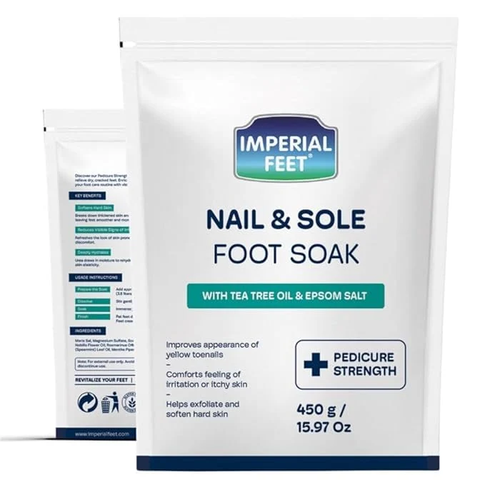 Enhanced Imperial Feet Epsom Salt Foot Soak-Toenail Repair Fungus Athletes Foot Contemporary