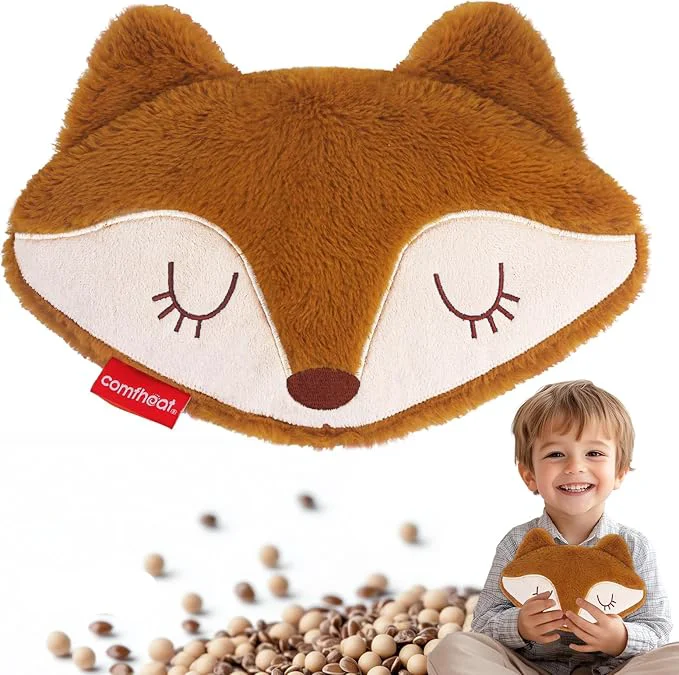Organic Fox Microwave Heating Pad for Pain Relief Unscented Microwavable Heating Pads Smart