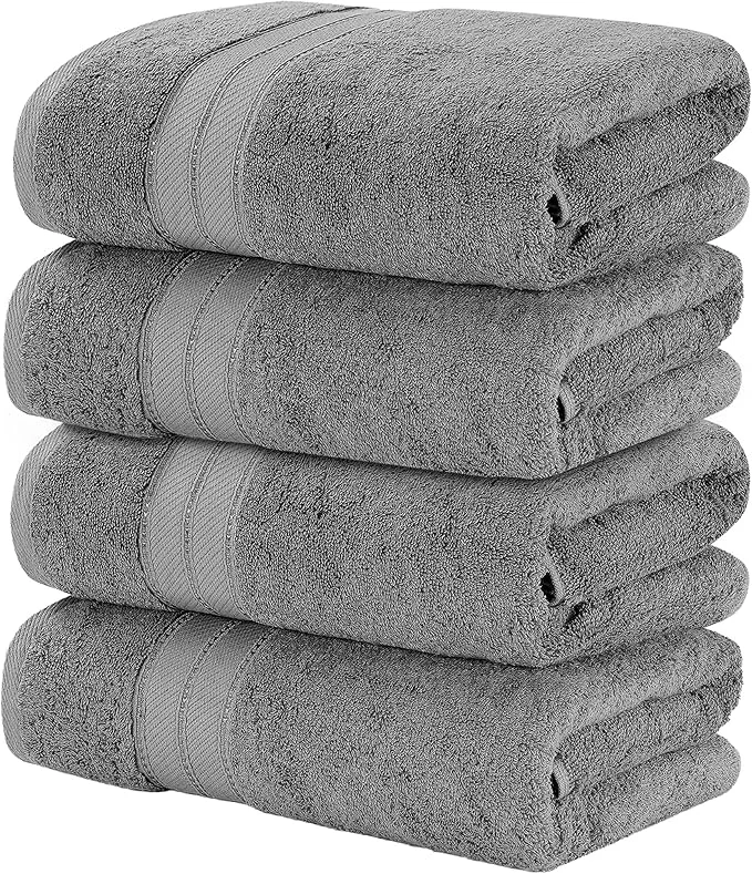 Dependable Modern Threads 4-Pack SpunLoft Bath Sheet High-Grade