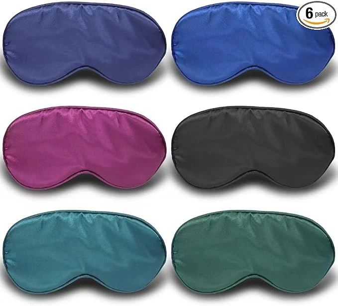 World-Class Silk Sleep Mask 6 Pack Elite