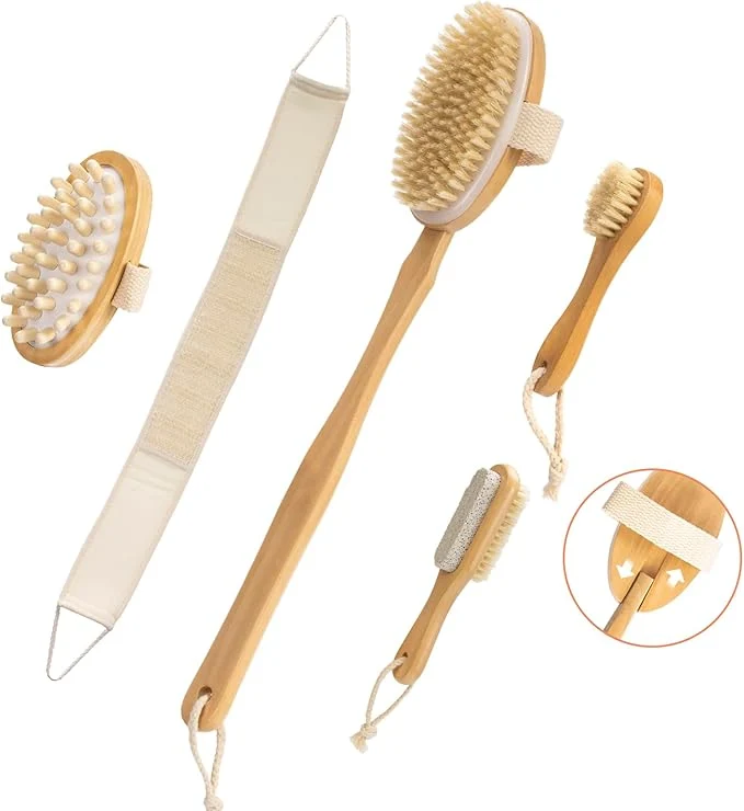 Top-Quality 7 Packs Dry Brushing Body Brush Set Sophisticated