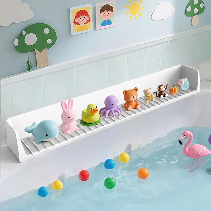 High-Quality Bathtub Splash Guard PlayPad Shelf Area Expertly Made