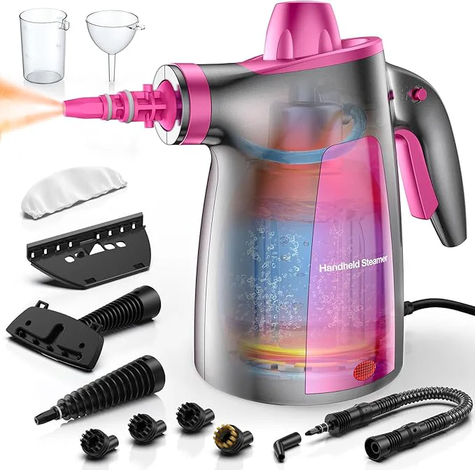 Next-Generation LABIGO Steam Cleaner Pressurized Handheld Multi-Surface Natural Steam Cleaner Stylish