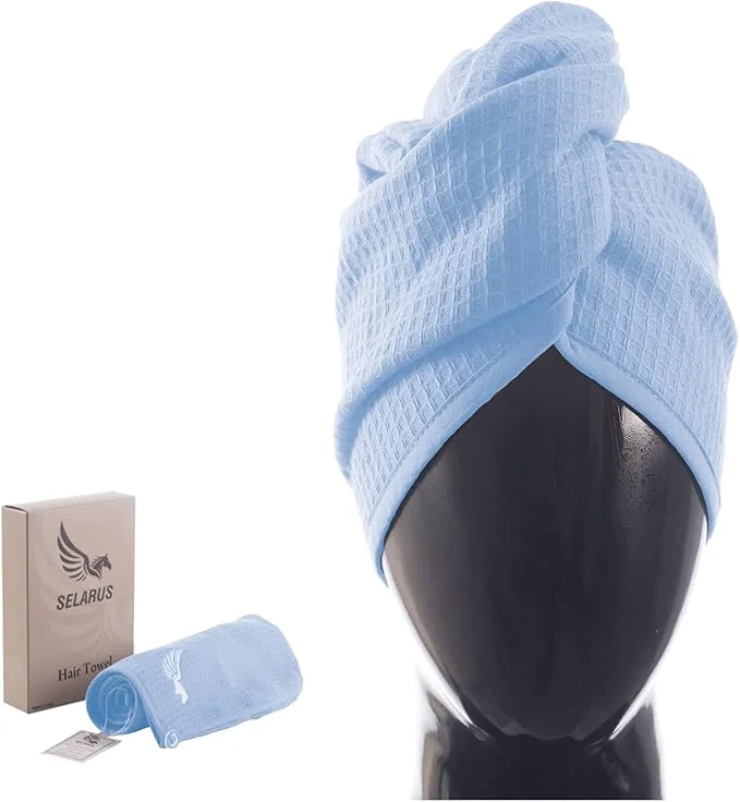 Detailed Turkish Cotton Hair Towel Wrap Trusted
